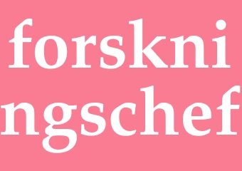 Synonym forskningschef