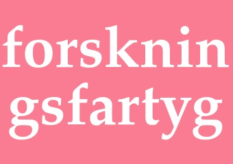 Synonym forskningsfartyg