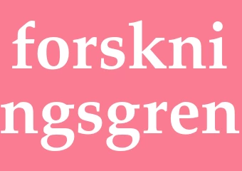 Synonym forskningsgren