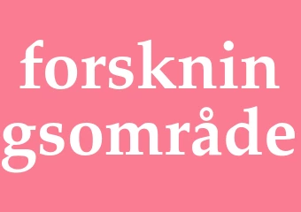 Synonym forskningsområde