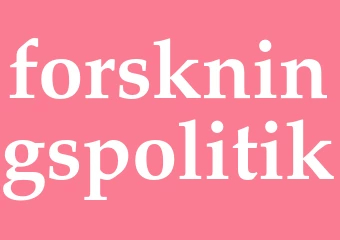 Synonym forskningspolitik