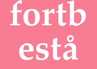Synonym fortbestå