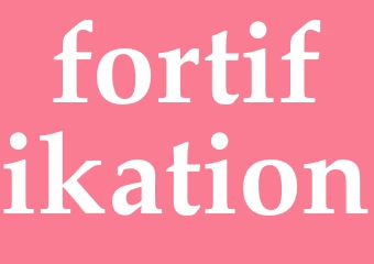 Synonym fortifikation