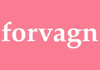 Synonym forvagn
