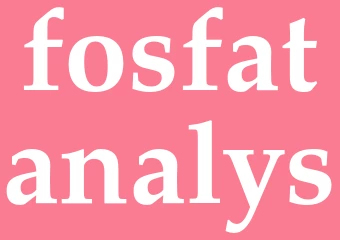 Synonym fosfatanalys