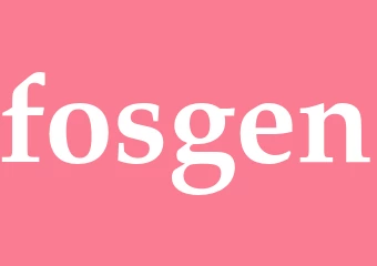 Synonym fosgen