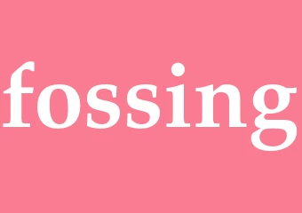 Synonym fossing