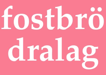 Synonym fostbrödralag