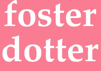 Synonym fosterdotter