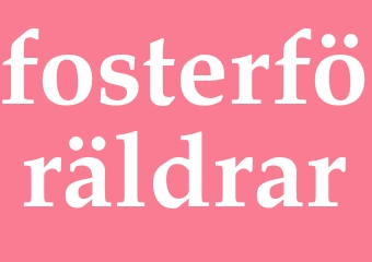 Synonym fosterföräldrar