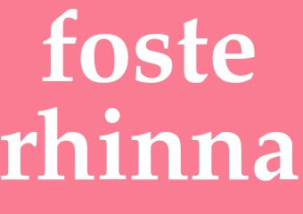 Synonym fosterhinna