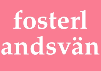 Synonym fosterlandsvän