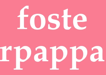 Synonym fosterpappa