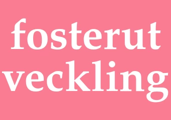 Synonym fosterutveckling