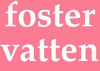 Synonym fostervatten
