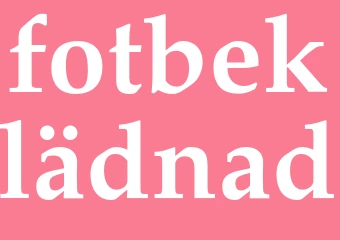 Synonym fotbeklädnad