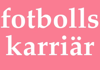 Synonym fotbollskarriär