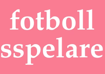 Synonym fotbollsspelare