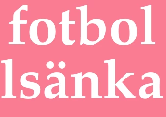 Synonym fotbollsänka