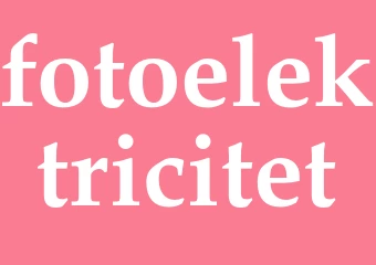 Synonym fotoelektricitet