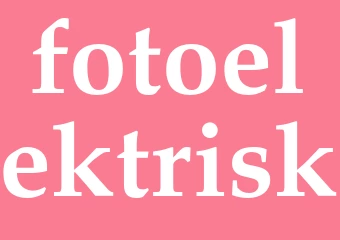 Synonym fotoelektrisk