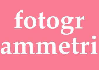 Synonym fotogrammetri