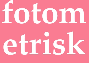 Synonym fotometrisk