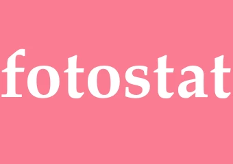 Synonym fotostat