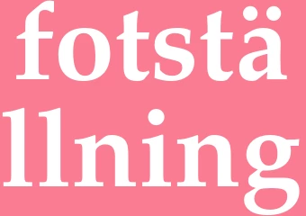 Synonym fotställning