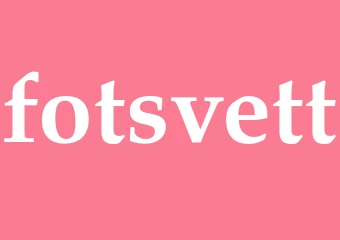 Synonym fotsvett