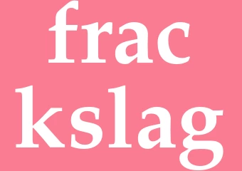 Synonym frackslag
