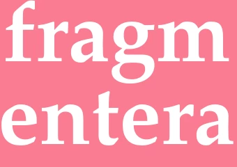 Synonym fragmentera