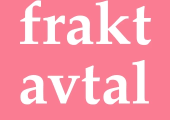 Synonym fraktavtal