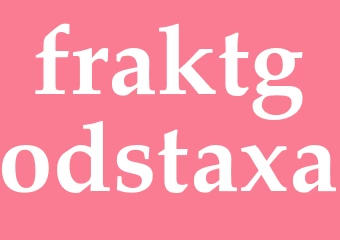 Synonym fraktgodstaxa