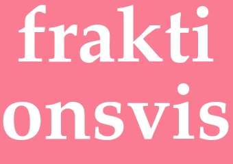 Synonym fraktionsvis