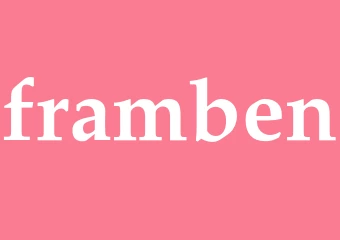 Synonym framben