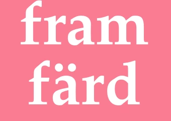 Synonym framfärd