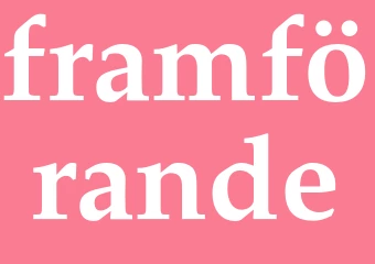 Synonym framförande