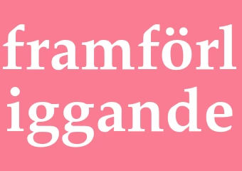 Synonym framförliggande