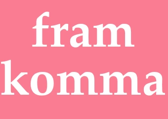 Synonym framkomma