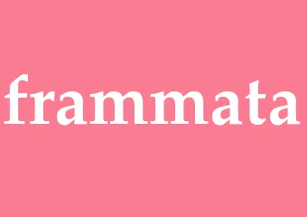 Synonym frammata