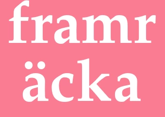 Synonym framräcka