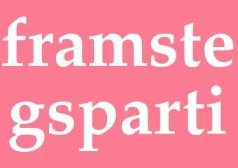 Synonym framstegsparti