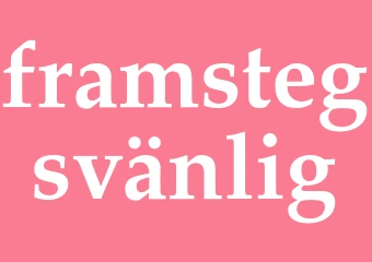 Synonym framstegsvänlig