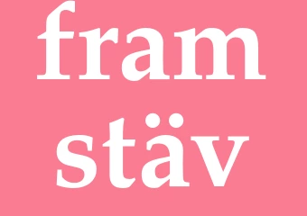 Synonym framstäv