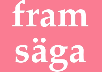 Synonym framsäga