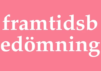 Synonym framtidsbedömning