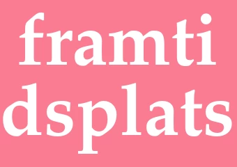 Synonym framtidsplats