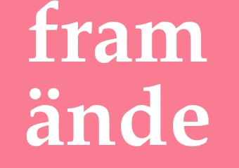 Synonym framände