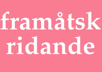 Synonym framåtskridande
